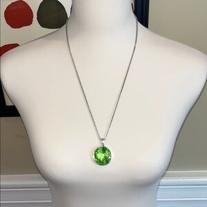 Gem Joy Green Pendant Necklace